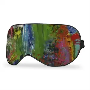 Jungle In Blue Sleep Eye Mask