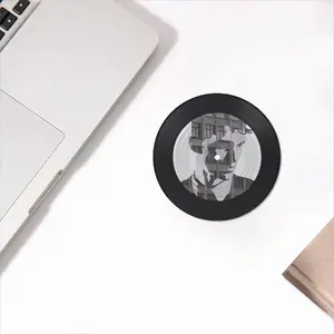 Man Vinyl Records Coaster