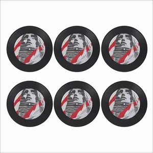 Scars Vinyl Records Coaster