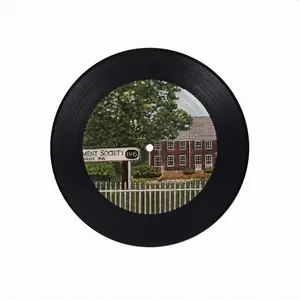 Lvis East Hampton Vinyl Records Coaster