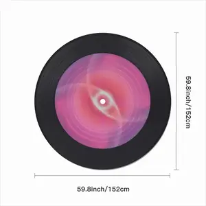 Connection Of Love Vinyl Records Coaster