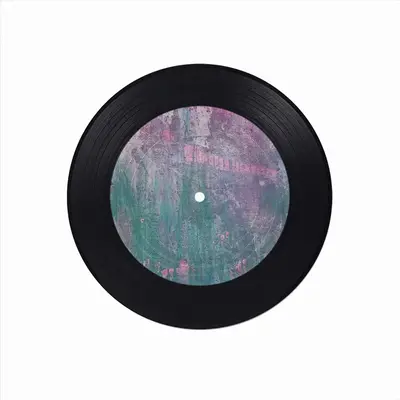 Balearic Jungle Vinyl Records Coaster