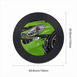 Porsche Gt3 Crash Vinyl Records Coaster