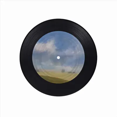 A Moment To Reflect Vinyl Records Coaster