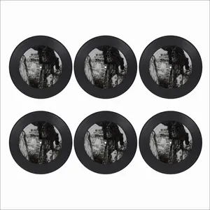 After Gericault C Vinyl Records Coaster