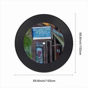 #20Th And O Street Vinyl Records Coaster