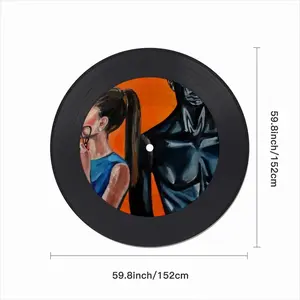 The Doll Vinyl Records Coaster