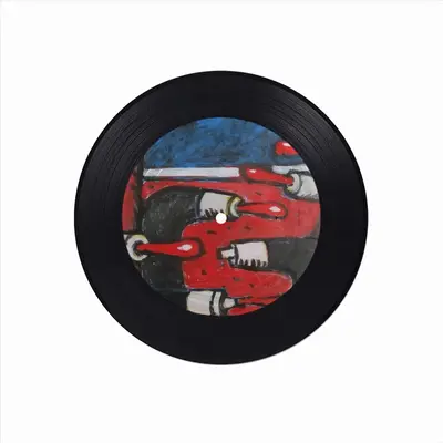 War Vinyl Records Coaster