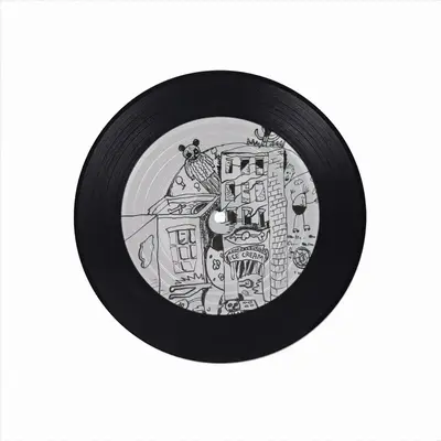 Untitled Vinyl Records Coaster