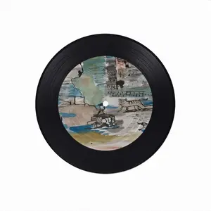 Cuckoo Land Vinyl Records Coaster