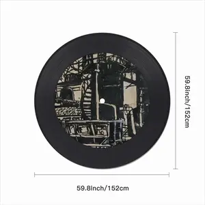 Gas Works Vinyl Records Coaster