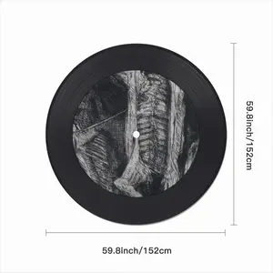 Smithfield Market Vinyl Records Coaster