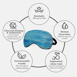 Blue Sky Blue Ocean Sleep Eye Mask