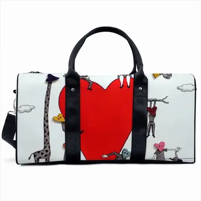 Love Is All Around Travel Bag