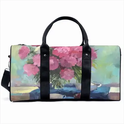 Still Life With Peonies Travel Bag