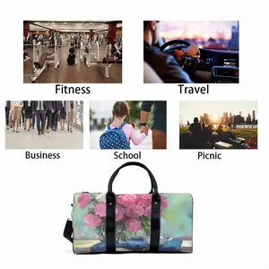 Still Life With Peonies Travel Bag