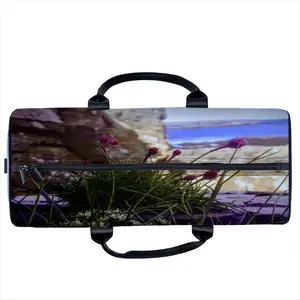 Birds View Of Staxigoe Harbour Travel Bag