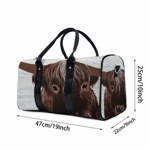 Bull - Red Bull Taurus Animals Buffalo Wild Travel Bag