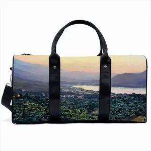 Sunset In Crete Greece Travel Bag