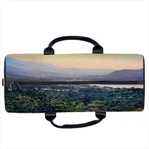 Sunset In Crete Greece Travel Bag