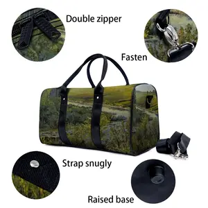 Country Landscape Realism Travel Bag