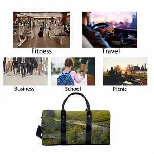 Country Landscape Realism Travel Bag