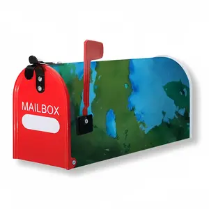 Green Figures Mysteries Mail Box Cover