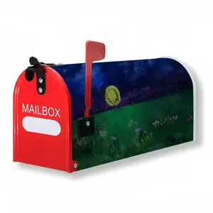 Setting Sun Illuminating Blossoming Beauty Iv Mail Box Cover