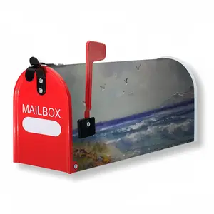 Resting On The Beach Mail Box Cover