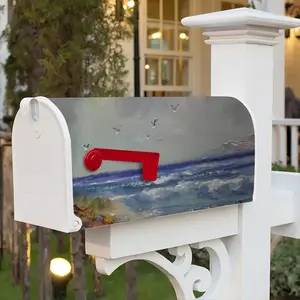 Resting On The Beach Mail Box Cover