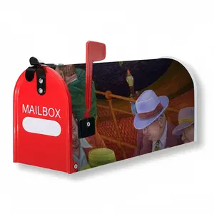 The Decision Was Made Mail Box Cover