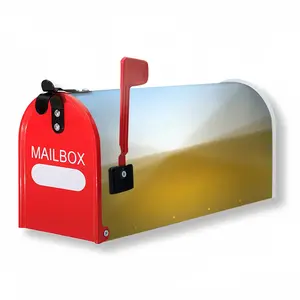 The Road Never Traveled Mail Box Cover