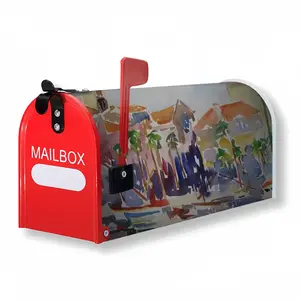 Sanary Sur Mer A Mediterranean Harbour Mail Box Cover