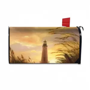 The Shine Of Lighthouse Outside Mail Box Cover