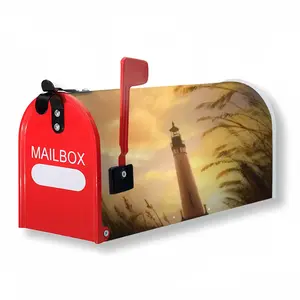 The Shine Of Lighthouse Outside Mail Box Cover