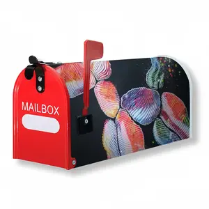 Explosion Of Dog Balloons Mail Box Cover