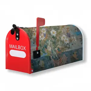 The Carpet And The Flowers Mail Box Cover