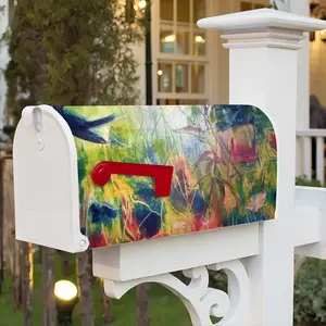 Swallows With Men Birds Mail Box Cover