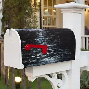 Moonlit Path Mail Box Cover