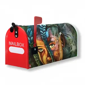 African Youngster Mail Box Cover