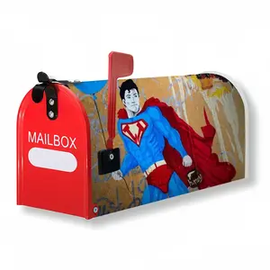 Winnieman - Superman Gold Honey Mail Box Cover