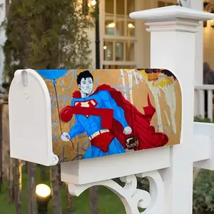 Winnieman - Superman Gold Honey Mail Box Cover