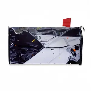 Lamborghini And Confetti Mail Box Cover