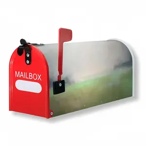 Where The Grass Is Always Green Mail Box Cover