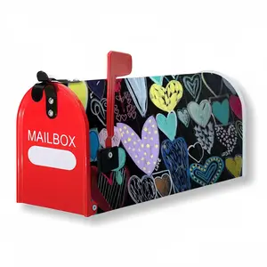 Saint Hearts Mail Box Cover