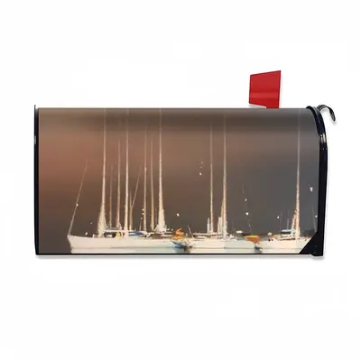 Sailboats In Thunderstorm Mail Box Cover