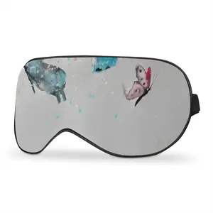 Cat And Butterflies Sleep Eye Mask