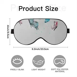 Cat And Butterflies Sleep Eye Mask