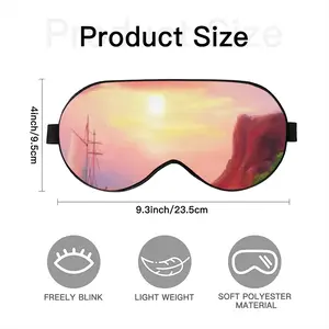 Red Sea Sunset Sleep Eye Mask