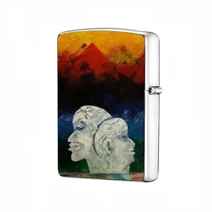 Two Heads And Spectral Landscape (Preliminary Stage) Lighter Case